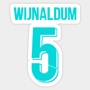 Gini Wijnaldum Prem Away Sticker